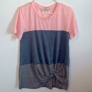 🏷Tricolor short sleeve shirt